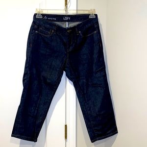 Loft Curvy Crop Jeans